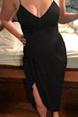 This was such a good purchase. After having two kids I don't have the body I once did, and while I'm working to get back to it (or close to it!), I needed something that still made me feel sexy in the meantime and this fit the bill! It did a great job of hiding my "extra" tummy, was incredibly well fitted in the bust (and even supportive! I actually went braless in this dress which I NEVER do), and the "slit" on the leg adds a really sexy touch without being too high and feeling like you're exposing too much. HIGHLY recommend this LBD! - Bridget T.