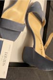I ordered these heels for my wedding in April. It matches my girls' dresses and will be my something blue. For me, they run a tad big but I wouldn't go down a size.
Delivered quickly once they were back in stock!
I can't wait to wear these on my wedding day! - Maggie W.