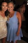 Perfect hoco dress and literally the most comfortable dress I've ever owned. I also loved that I could wear a regular bra without it showing! - Annabelle M.