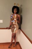 I was afraid that this dress was going to be too tight and short, but it was perfect! I wore it for a stay-at-home NYE celebration and it was just what I was wanting. It was all the sparkle! Can't wait to rock this baby outside. - Tonya E.