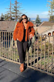 Got a lot of compliments on my Teddy jacket!
I really loved it! The color is amazing and it's super warm and cozy! - Brenda S.