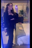 Loved this for holiday parties over the season. I paired it with a black blazer and some diamond heels. - Alexandra O.