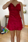 This fits perfectly and is so beautiful! My daughter is wearing it for a dance! - Julie G.