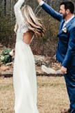 My fiancé and I decided two weeks before that we wanted to elope on NYE before we move so after reading tons and tons of reviews I decided to do with this dress and it fit absolutely perfectly!! I got so many compliments and everyone loved it! I felt like an angel in this dress and couldn't have asked for more on my special day! - Stephanie W.