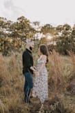 I bought this dress for a fall photoshoot I did with my boyfriend and it was perfect for the occasion. The colors of the floral design looked stunning behind the lens. - Stephanie J.