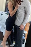 Based on the reviews and the Lulus size recommendations, I originally bought a small, but it had too much extra material around the waist and hips and didn't give that cinched-in look that I wanted out of a bodycon dress. I'm so glad I exchanged for an xs. I think this dress has a good amount of give, while still hugging my body. I didn't need a bra (I hardly EVER go bra-less) and it was short, but not so short that I was worried I would flash anyone. It was the perfect LBD for New Year's Eve--however! There are several reviews saying the dress fits too small, so proceed with caution. If you are around my measurements (5'6", ~118 lbs, 26"-27" waist) and you *want* this dress to be on the extra sexy side, then take my word--but if you're worried about it fitting too small, keep to your normal size. - Katie B.