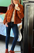 I got a ton of compliments from my girlfriends when I wore this to brunch. Everyone noticed it. Even a few strangers were like "cute coat!" & "love your coat!" - Super cozy & cute, I just wish the pockets weren't sewn shut! Wore it with Lulus boots that were a perfect color match! - Ali M.