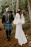 This dress was everything I've ever wanted. It looks waaaayyyy more expensive than it was. The only alteration was to attach the liner to the lace. 10/10 recommend! - Nikki