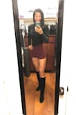 I am obsessed with this bodysuit! Perfect for dressing up and wearing with anything from jeans to mini skirts to hot shorts. I paired it with shorts and boots for my husband's birthday and received so many compliments. Also, as a tall chick with a long torso, body suits that fit all over are hard to come by, but this one in Small fits perfectly. Additionally, it offers full coverage, I didn't have to wear a bra or petals with it. It is the perfect top and my new fall/winter go-to for going out! Thank you Lulus for another fantastic Win! - Amy P.