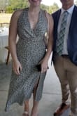 Loved the dress!! The chest area is a little big so I had to make it super tight in prefer for it to not look too baggy. Besides that, it is beautiful, I used it for an outdoor wedding. - Diana M.