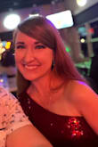 Loved wearing this dress on NYE! It fit great! - Kim A.