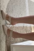Wow are these awesome. I have a lot of designer pumps but did not want to spend hundreds for everyday mules. Didn't expect much of these but am blown away- not only do they look great, but they are also comfy too. The off-white color is perfect- a neutral that goes with anything and doesn't look like wedding shoes. I want more colors! My only complaint is the strap is a little loose (I have skinny feet) but not enough that I will exchange. - Alice Y.