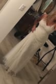 I tried four different dresses from Lulus, hard decision because they were all beautiful! But this one was "the one" Gorgeous detailing, perfect fit and it sparkles! It will be perfect for my beach wedding in Hawaii....... it even made this 60 old woman feel like a bride! - Debbie G.