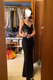 I had never ordered a formal dress online before, so I was skeptical about what the quality of the fabric and fit would be like. But I was so pleased! It fits me perfectly, and the fabric is nice and substantial. Not thin & flimsy. I got it professionally hemmed because it was too long. But I'm short so I was expecting that. I wore it to my husband's Navy Holiday Party and felt beautiful in it. I ordered 3 different dresses and kept this one I liked best.  I will definitely be ordering from Lulus again. Price, quality, ease of returns were all on point. - Anna B.