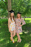 I  wore this dress for graduation pictures and thought it was perfect. It's comfortable to move around in and is super versatile. - Jasmine L.