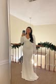 Got a couple of dresses from Lulus to choose to wear from my elopement and this is the one I've chosen to wear! It's very simple but elegant and the material is thick. - Cynthia A.