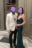 I bought this dress for a work holiday party and it was perfect! When I bought it, I wanted to order a size small but there was only 1 size XS left so I went ahead and ordered it hoping it would work since other reviews said it was stretchy. It was perfect! If you want to look and feel beautiful, I highly recommend this dress. - Shannon E.