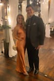 Wore this dress to a NYE wedding with heels from Lulus and I felt like I was glowing. I received so many compliments!!! I did have to get it hemmed but I didn't mind at all. The dress was worth it. Also could have probably sized down but I wanted a looser fit since I felt fluffy from the holidays. - Marianna R.