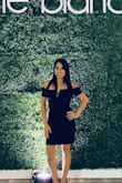 I had to get a sticky pad as a bra, but a very cute dress. - Danitza F.