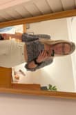 Very flattering! Perfect for hiding bigger arms and a smaller waist. - Maria L.
