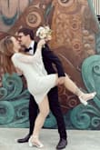 I'm in love with this dress! Wore it for our elopement at the courthouse and it fit perfectly. Would highly recommend. The sleeves are amazing! - Amanda B.