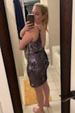 Color came in purple. Made me look wide. - Kaitlin G.