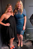 I felt sexy but classy in this dress. I wore to a rehearsal dinner and was comfortable all night, even with chasing after kids. It looks very structured but is not as stiff as other lace dresses I own. The green color is lovely. - Andrea C.