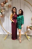 Love love this jumpsuit! I was hesitant because of the backless but it turned out great! - Quynh N.