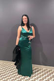 Wore to a wedding. Perfect fit. Thicker material and stretchy gorgeous color, received so many compliments. - Jennifer B.