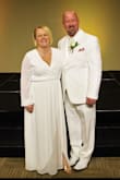 I saw several pictures before deciding to buy and it literally looks great on everyone. I am very self-conscious of my body and felt so beautiful in this dress! So many compliments! Was the perfect dress for our vow renewal! - Rebecca W.