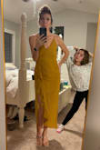 Love this dress! Cute, comfy, and you can dress it up or down! Love the color as well! - Erica E.
