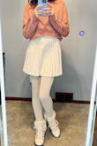 I love this skirt! Fits perfectly. Can go dressy or casual! - Alisha H.