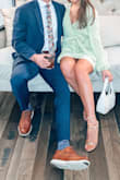 These were so cute and I love the style. But an hour into the wedding I wore them to, my feet were screaming in pain. Recommend for occasions when you are not going to be standing a bunch. - Molly B.