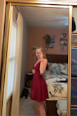 Dress fit great except I'm lacking in the booby and shoulder area so I had to get the straps tailored other than that the dress fits great and can't wait to wear it for my Junior winter formal - Evelyn H.