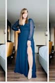 I wore this to a military ball. It was just the right amount of flirty, but still elegant to go with some dress blues. 

I wore 3" heels at 5'7" & the length was perfect! - Natasha F.