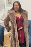 This was great with a nice outfit for dinner in the city. It was slightly big but repositioning the buttons is a quick fix. - Angie R.