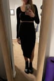 It's very cute and comfortable, but the skirt doesn't hit right on me being only 5'4". I kept it, but it would probably look better on taller gals. - Traci S.