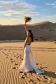 This was such a beautiful dress. Great quality and fit like a glove. It has zero stretch so keep that in mind. I had so many people tell me they loved it. So happy with this dress! - Lisa H.
