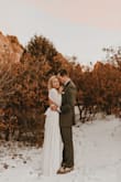 This dress fits so beautifully and is beyond easy to wear. The bust is made so that you don't need a bra, it'll give you good support. And the bow feature helps adjust the waist to fit exactly right! I wore it for my engagement shoot and loved it to pieces! - Avery A.