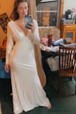 Love this dress and all of its regal elegance. Just wish it had my size in stock so I didnt have to get alterations!! - Alyssa A.