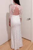 I'm having a very small ceremony due to COVID and will have a bigger wedding later on, but this dress is so perfect I would have worn it for my bigger wedding too! It fit perfect and is comfortable, perfect length for me so may be a bit long for some. So excited to wear it! - Chandler H.