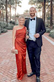 I absolutely loved this dress for a black tie wedding we've had this year, it was elegant and I received a ton of compliments! Very comfortable! I did put a stitch in to not allow the slit to go as high. - Chelsea R.