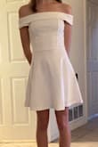 I wore this dress for my engagement shoot, and it was amazing! It's so classy and comfortable! My only complaint is the straps were a little wide on my shoulders but I pinned it and it worked great!! I love this dress. - Hannah D.