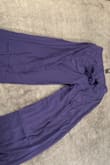 The pants are comfy and pretty but I was disappointed that they are more of a purple than navy blue. - Valerie
