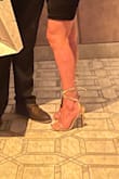 The shoes were super cute but the straps would fall and it made it hard to walk in. I'm not sure if it was a user error but I probably won't be using these shoes again. - Emma S.