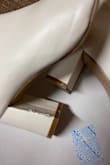 After wearing them out just ONCE to lunch, the pleather at the tips of the toes and heels already began to peel and shred. I'll still wear them as they are cute and I was excited to get them but it is quite disappointing that they already look so worn after one use... - Jessica N.