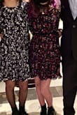 I ordered this dress for my daughter to wear to a rehearsal dinner. She paired the dress with her Doc Martens and it was adorable. - Nathalie P.