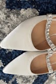 Great shoes, however I would size up. I am 8.5 however I feel like 9 would've been more perfect. They match fancy dresses great, when you get tired of your heals. - Yana B.