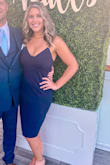 This dress was perfect for a wedding! Classy, sexy, and fit just right! - Jamee M.