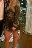 This was so perfect for NYE! Xs was perfect for me - 5'4", 125lbs. Not too short or tight, just right and very comfortable - Erika W.